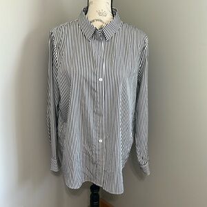 DKNY button down blouse